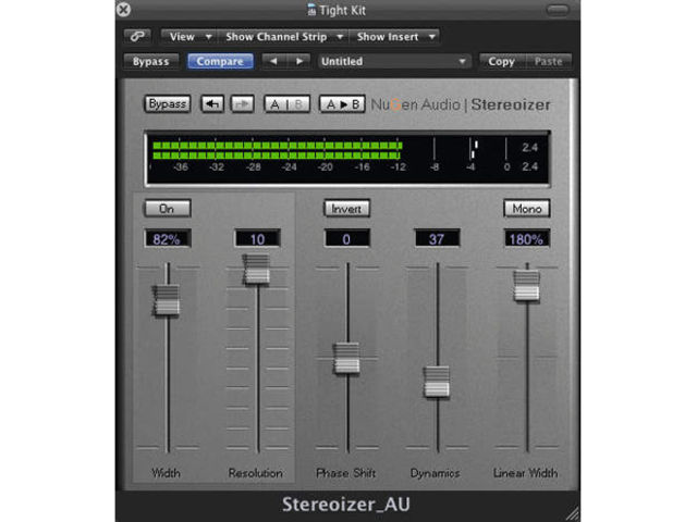 NuGen Audio Stereoizer Add some width with the Stereoizer.